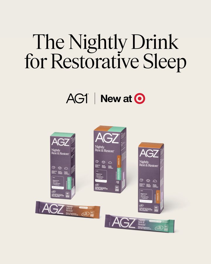 Ad preview for AG1 by Athletic Greens