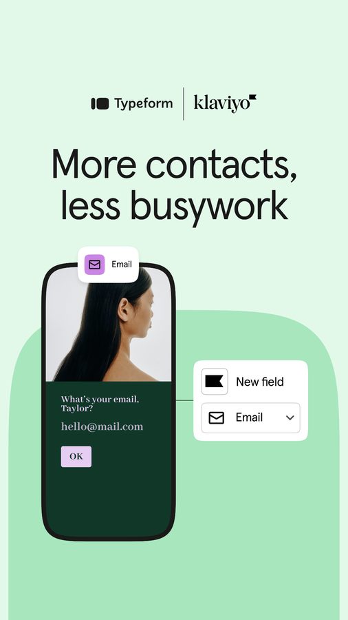 Ad preview for Typeform