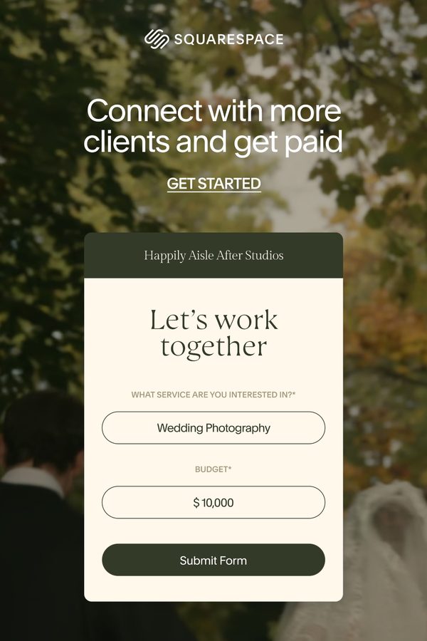 Ad preview for Squarespace