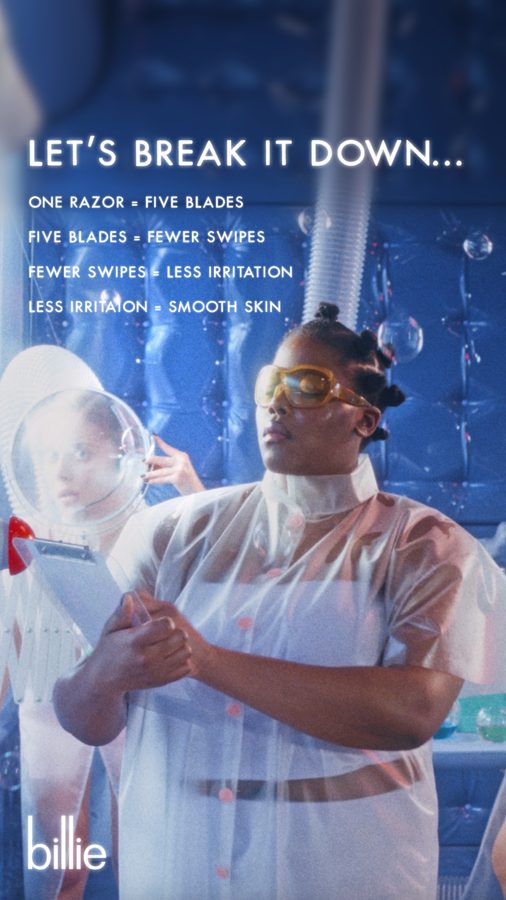 Ad preview for Billie