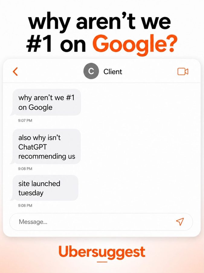 Ad preview for Ubersuggest