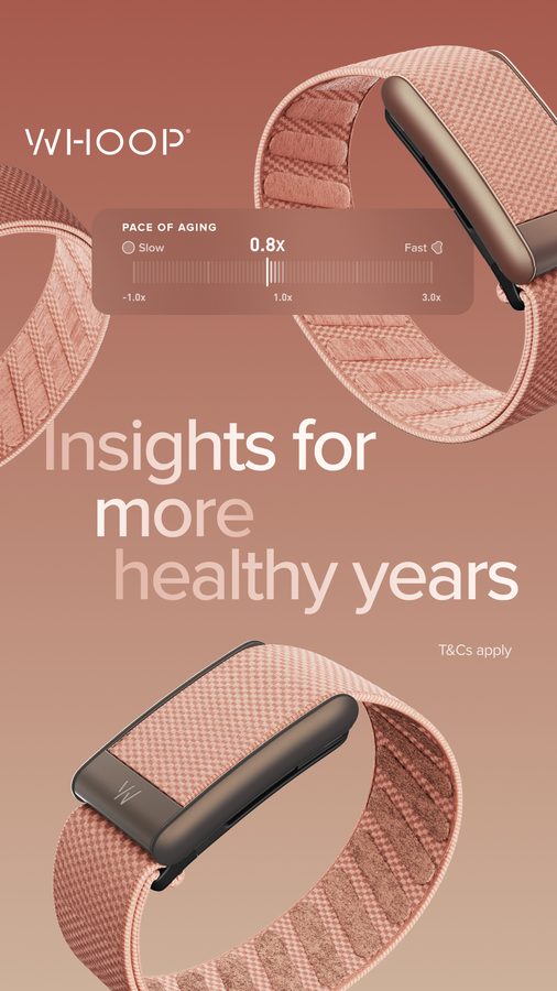 Ad preview for WHOOP