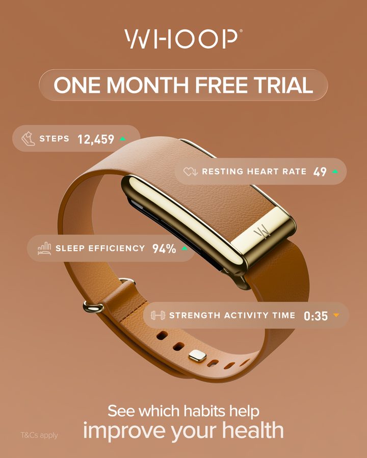 Ad preview for WHOOP