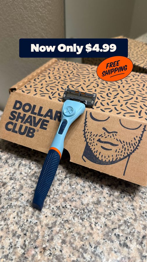 Ad preview for Dollar Shave Club