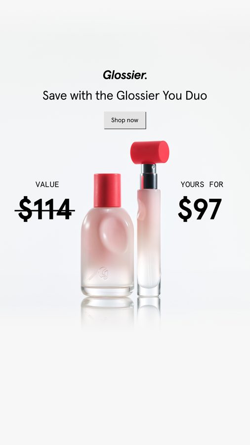 Ad preview for Glossier